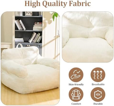 Oversize Fluffy & Comfy Bean Bag Chair