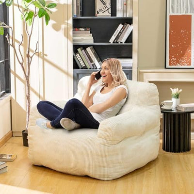 Oversize Fluffy & Comfy Bean Bag Chair