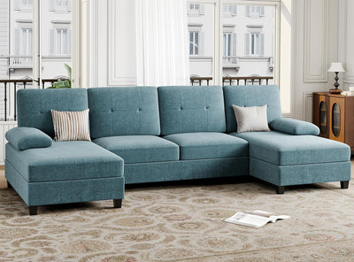 4 Seat U-Shaped Sectional Sofa