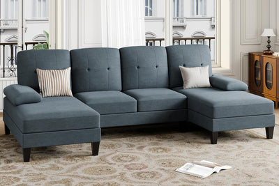 4 Seat U-Shaped Sectional Sofa