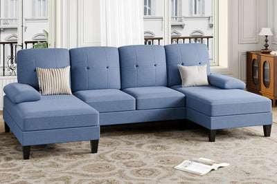 4 Seat U-Shaped Sectional Sofa