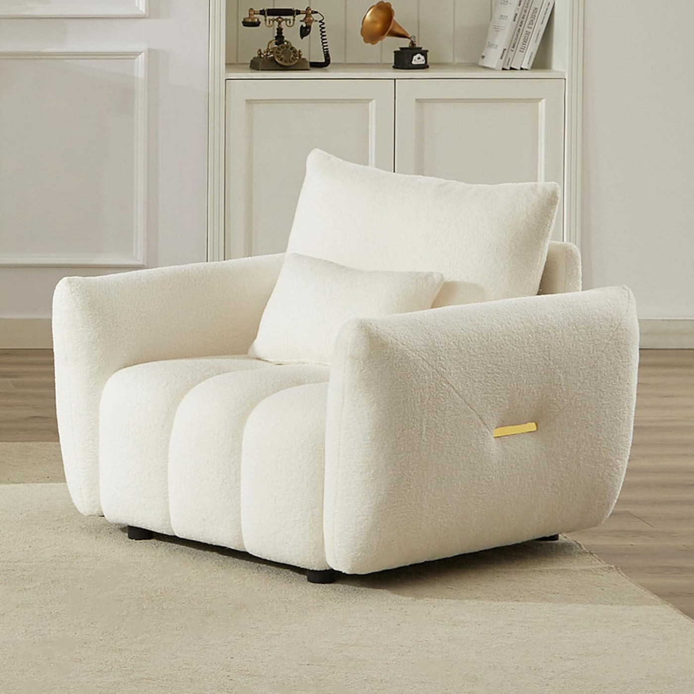 Teddy Cozy Fluffy Accent Chair