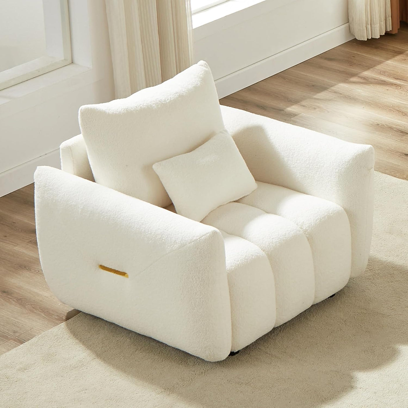 Teddy Cozy Fluffy Accent Chair