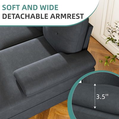 4 Seat U-Shaped Sectional Sofa