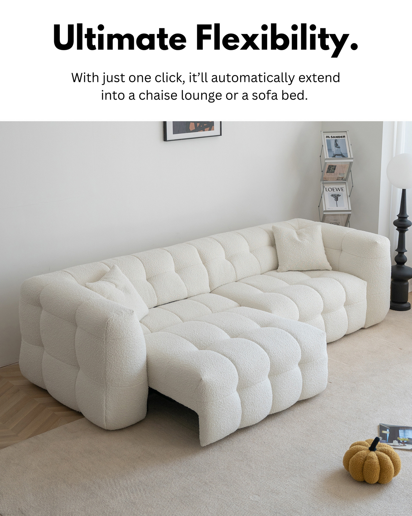 Anakin Extendable Marshmallow Sofa